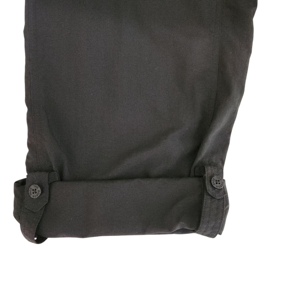 THE NORTH FACE Roll-Up Trail Pants – Black Hiking Cargo, Size 14 - Picture 10 of 16